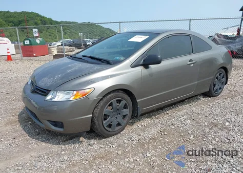 2007 Honda Civic Lx z USA, uszkodzony, nr VIN 2HGFG12697H507841